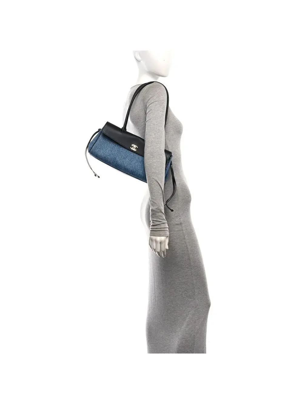 Chanel Calfskin Denim Stitched Urban #338419C92B